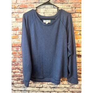 live love lounge karen neuburger sweater blue women's size XL